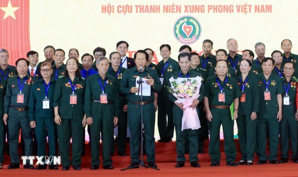Ông Thân Đức Nam giữ chức Chủ tịch Hội Cựu Thanh niên xung phong Việt Nam
