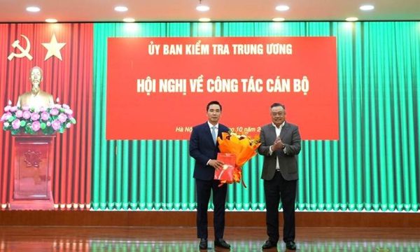 Ông Trần Văn Phúc giữ chức Phó Chủ nhiệm Ủy ban Kiểm tra Trung ương khóa XIV