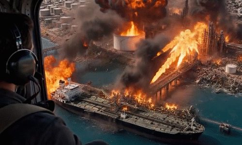 Ông Trump đăng video AI đảo Kharg của Iran 'nổ tung'