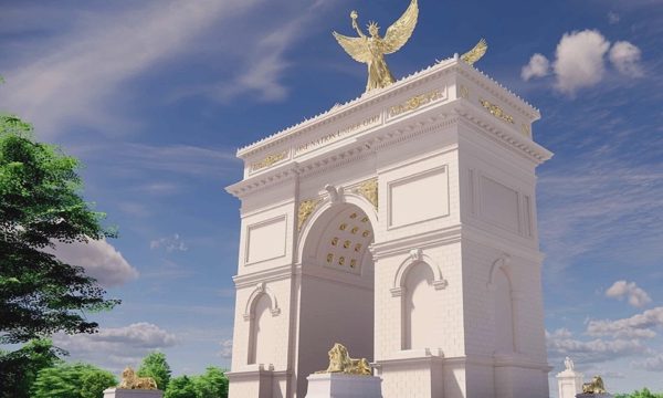Ông Trump muốn biến khải hoàn môn Washington thành 'tổ hợp quân sự'