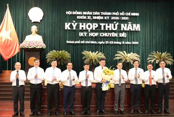 Ông Trương Minh Huy Vũ được bầu làm Phó Chủ tịch UBND TPHCM