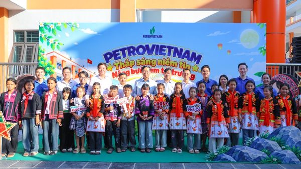 Petrovietnam khánh thành phòng học STEM tại Lai Châu
