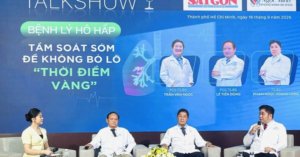 PGS-TS Trần Văn Ngọc: Mười mấy tuổi có thể mắc ung thư phổi