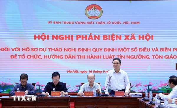 Phản biện xã hội hoàn thiện chính sách về tín ngưỡng, tôn giáo
