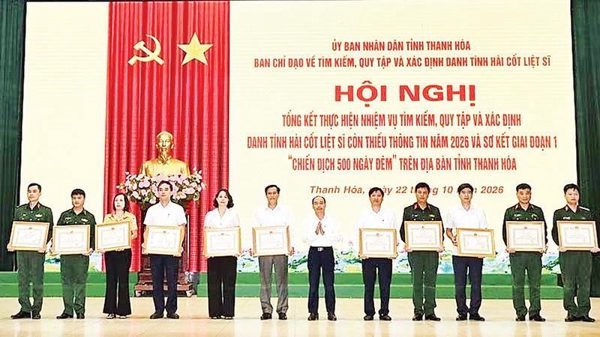 Phấn đấu quy tập 130 hài cốt liệt sĩ trong mùa khô 2026-2027