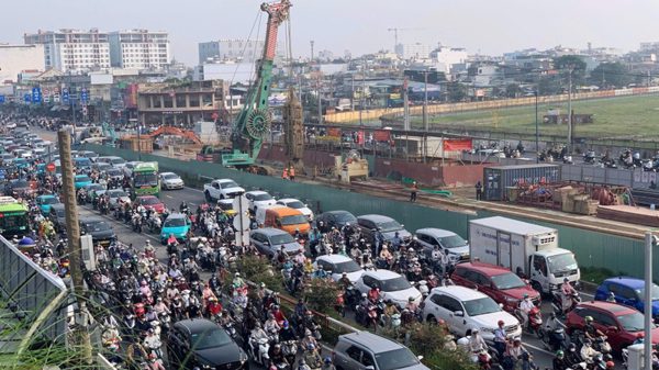 Phân luồng hợp lý, tránh ách tắc khi thi công tuyến Metro số 2