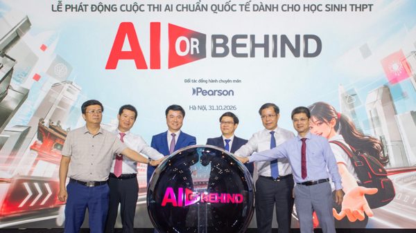 Phát động cuộc thi AI chuẩn quốc tế dành cho học sinh trung học phổ thông