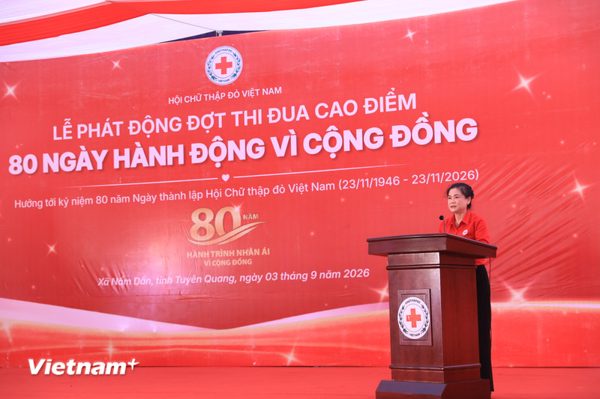 Phát động Đợt thi đua cao điểm “80 ngày hành động vì cộng đồng”