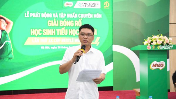 Phát động Giải Bóng rổ học sinh Tiểu học Hà Nội lần thứ 20
