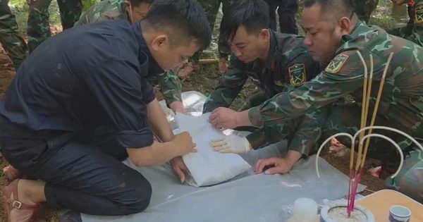 Phát hiện 2 hài cốt liệt sĩ trong khu rừng tràm ở Quảng Trị