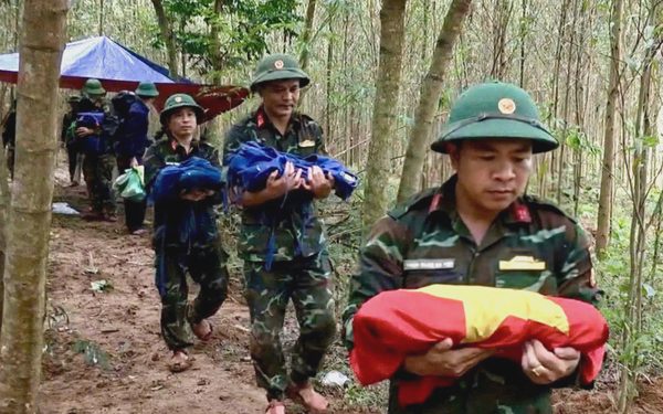 Phát hiện 27 hài cốt liệt sĩ, trong đó có 5 mộ tập thể tại Thành cổ Quảng Trị trong một tháng
