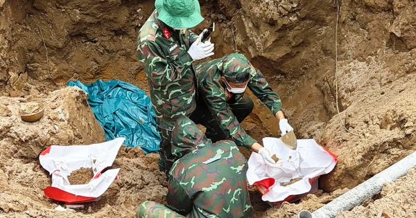 Phát hiện dấu tích hài cốt liệt sĩ chôn tập thể ở Hội An