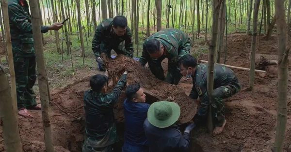 Phát hiện thêm 4 hài cốt liệt sĩ ở xã Dân Hóa cùng nhiều di vật