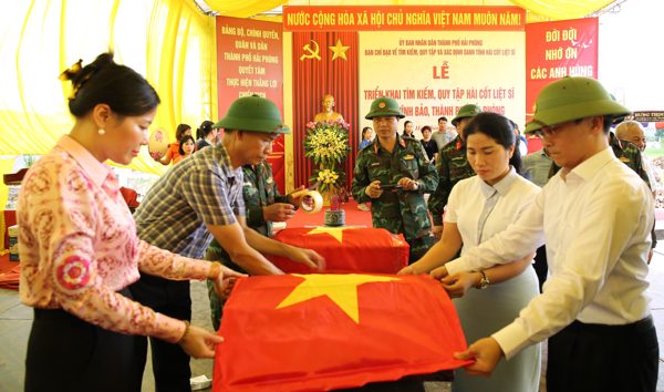 Phát hiện thêm 6 hài cốt liệt sĩ và đồng bào tại hố chôn tập thể ở Hải Phòng