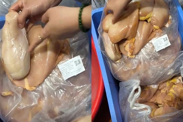 Phát hiện thịt gà, tôm có mùi bất thường vào trường học: Đơn vị cung cấp thực phẩm nói gì?