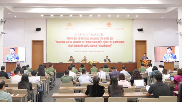 Phát huy giá trị văn hóa Việt Nam thành một động lực quan trọng phát triển đất nước