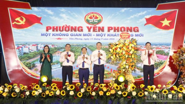 Phát huy tối đa lợi thế để Yên Phong trở thành một cực tăng trưởng của thành phố Bắc Ninh