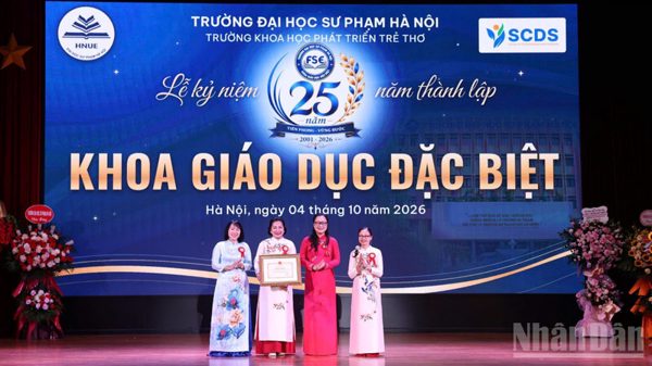 Phát triển giáo dục hòa nhập, bảo đảm cơ hội học tập bình đẳng