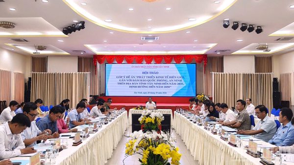 Phát triển kinh tế biên giới Tây Ninh thành trục tăng trưởng mới