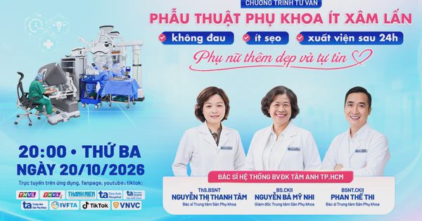 Phẫu thuật phụ khoa ít xâm lấn: Không đau, ít sẹo, phục hồi nhanh