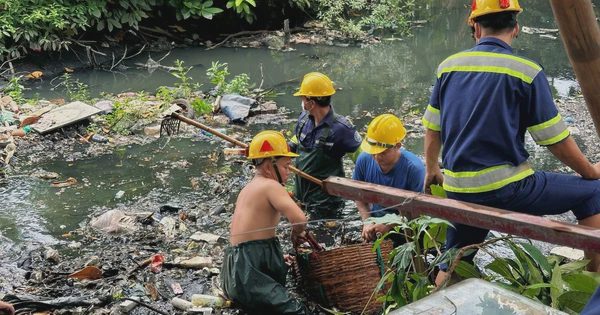 Phía sau dòng nước bẩn