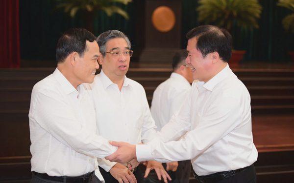 Phó bí thư Thành ủy Nguyễn Sinh Nhật Tân chính thức nhận nhiệm vụ tại TP.HCM