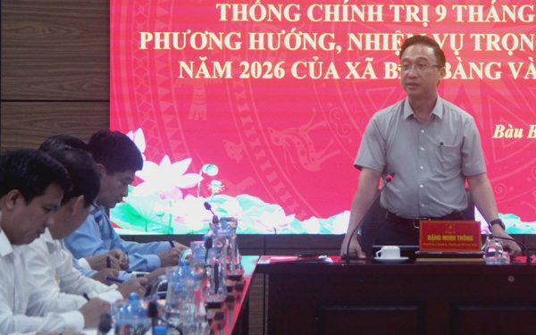 Phó bí thư Thành ủy TP.HCM: Bàu Bàng từ xã thành phường phải gắn nâng chất lượng quản lý