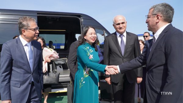 Phó Chủ tịch nước Võ Thị Ánh Xuân gặp gỡ, tiếp xúc lãnh đạo các nước nhân dịp dự Hội nghị thượng đỉnh CICA