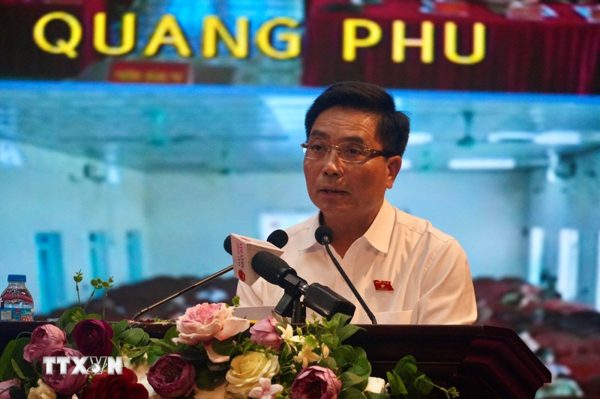Phó Chủ tịch Quốc hội Nguyễn Doãn Anh tiếp xúc cử tri Thanh Hóa