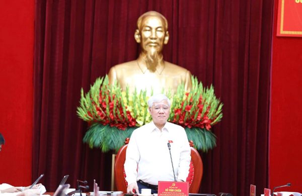 Phó Chủ tịch Thường trực Quốc hội Đỗ Văn Chiến làm việc tại Phú Thọ