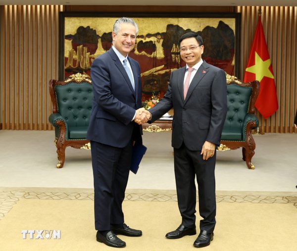 Phó Thủ tướng Nguyễn Văn Thắng tiếp lãnh đạo Tập đoàn Citigroup