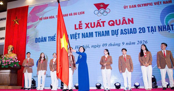 Phó thủ tướng Phạm Thị Thanh Trà kỳ vọng thể thao Việt Nam viết trang sử vàng tại ASIAD 20