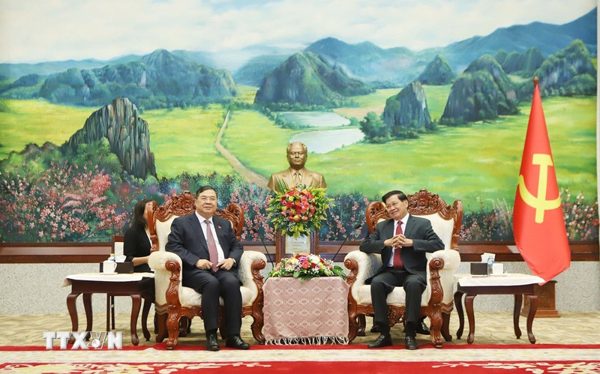 Phó Thủ tướng Thường trực Chính phủ Phạm Gia Túc thăm và làm việc tại Lào