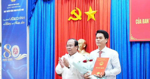 Phó trưởng ban Nội chính Tỉnh ủy làm Phó chánh Thanh tra tỉnh Cà Mau