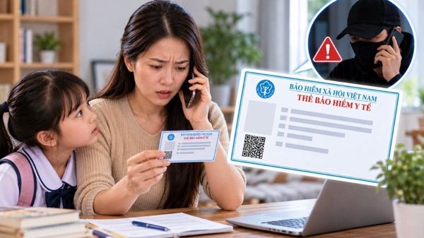 Phụ huynh cần cảnh giác trước thủ đoạn lừa đảo cập nhật thẻ bảo hiểm y tế