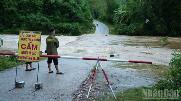 Phú Thọ chủ động ứng phó với mưa lớn, lũ quét và sạt lở đất