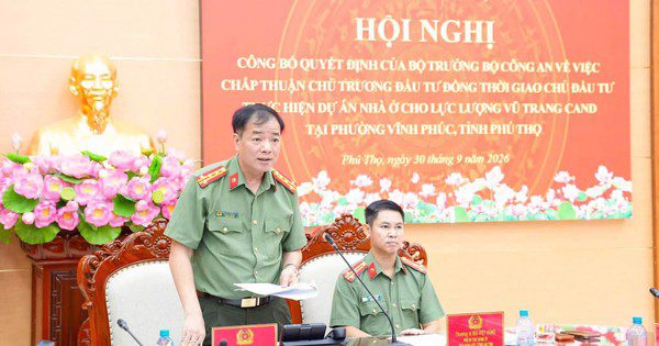 Phú Thọ: Chuẩn bị xây dựng hơn 1.200 căn hộ nhà ở cho lực lượng công an