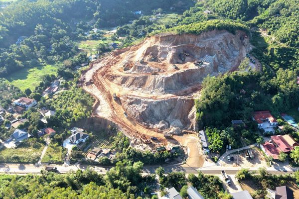 Phú Thọ sẽ cung cấp 170 triệu m3 đất, đá cho các dự án trọng điểm ở Hà Nội