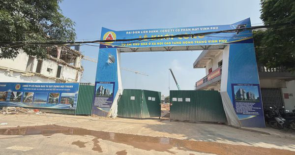 Phú Thọ: Yêu cầu dừng thi công dự án Vĩnh Phú Complex do ảnh hưởng đến nhà dân