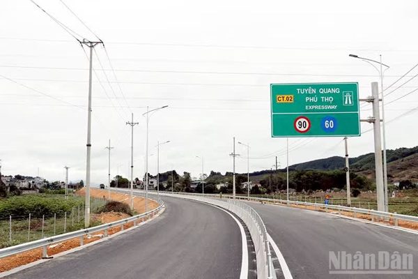 Phương án tổ chức giao thông tuyến nối 2 cao tốc tại Phú Thọ