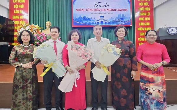 Phường Bến Thành giảm 4 trường, Trường THCS Nguyễn Du sáp nhập Đồng Khởi, hiệu trưởng mới