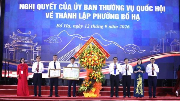 Phường Bố Hạ khẳng định vị thế trung tâm phía bắc tỉnh Bắc Ninh