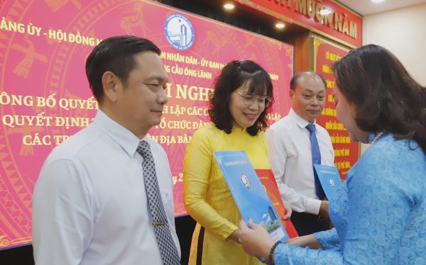 Phường Cầu Ông Lãnh giảm 4 trường, tiểu học Trần Hưng Đạo sáp nhập Chương Dương, xây trường mới ở Mả Lạng