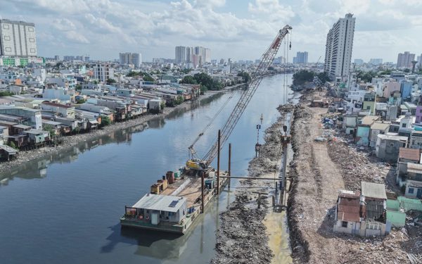Phường Chánh Hưng hoàn thành bàn giao 100% mặt bằng dự án bờ Bắc kênh Đôi
