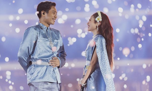 Phương Mỹ Chi diễn cảnh tình tứ bên 'chú rể' Bảo Định