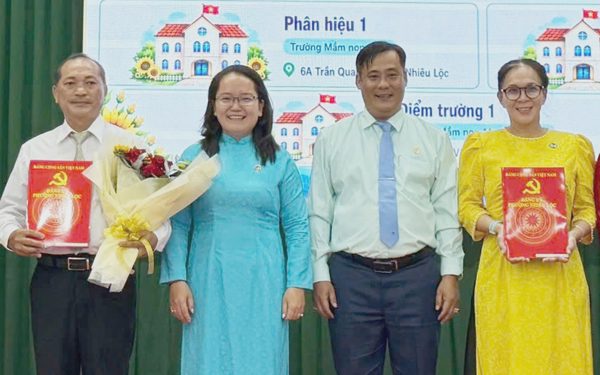 Phường Nhiêu Lộc sắp xếp 15 trường thành 5 trường công lập mới