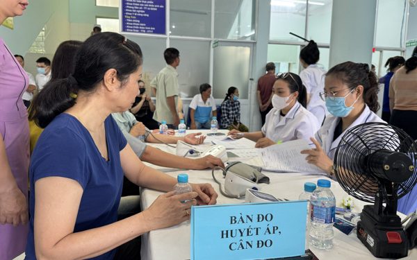 Phường Phước Thắng đã làm thế nào để vượt chỉ tiêu khám sức khỏe toàn dân?
