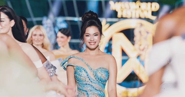 Phương Vy nói gì về màn trình diễn cùng 111 người đẹp Hoa hậu Thế giới?