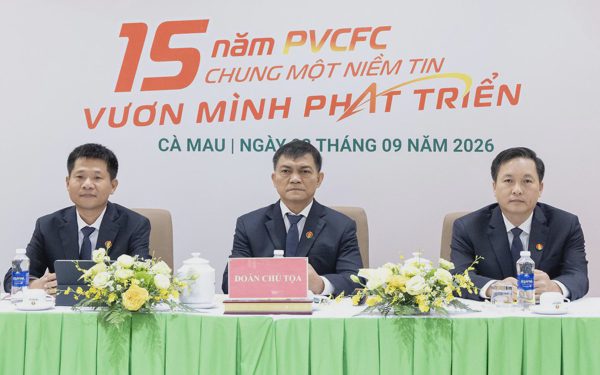 PVCFC thông qua các quyết sách tại Đại hội cổ đông bất thường 2026