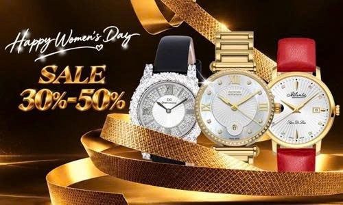 Quà tặng 20/10 thêm trọn vẹn với ưu đãi đồng hồ nữ tới 50% từ Đăng Quang Watch